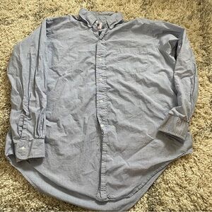 Brooks Brothers Sky Blue Casual Button-Down Shirt